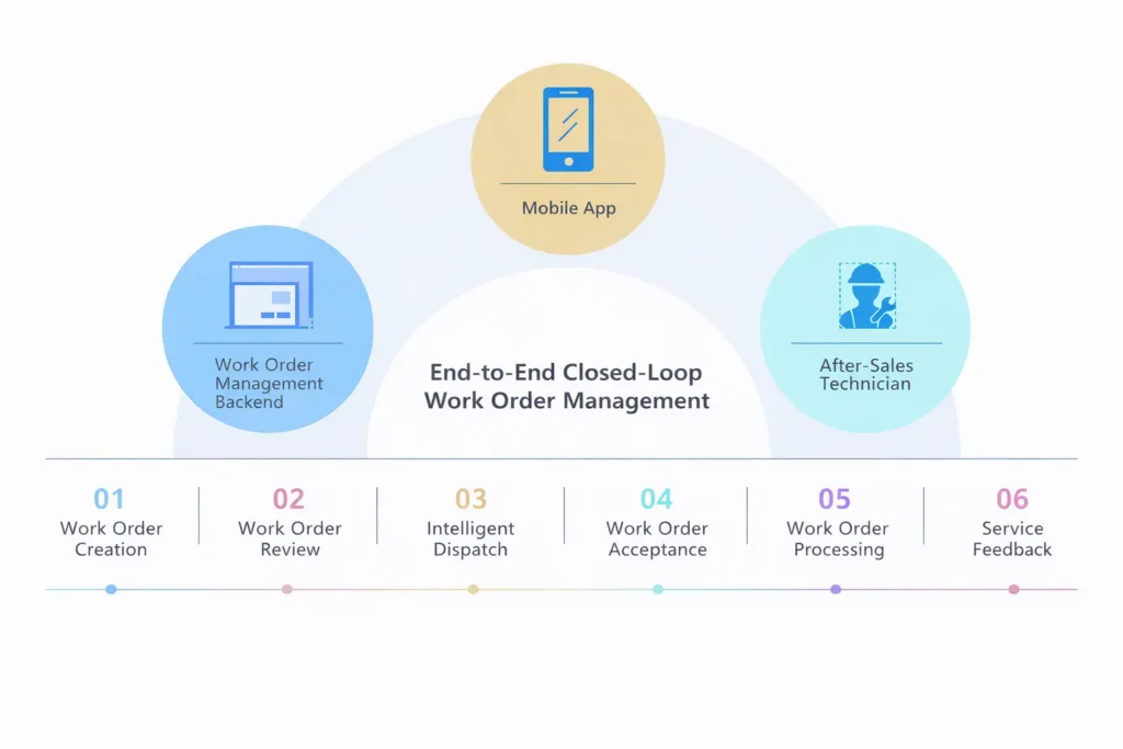 End-to-End Closed-Loop After-Sales Ticket Management System