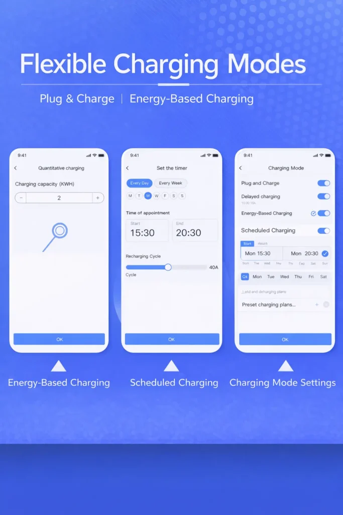 Flexible Charging Modes