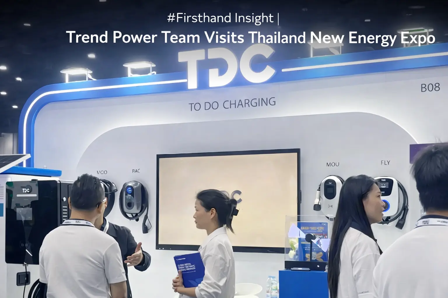 ทีมงาน TrendPower เยี่ยมชม TDC ที่งาน Thailand New Energy Expo