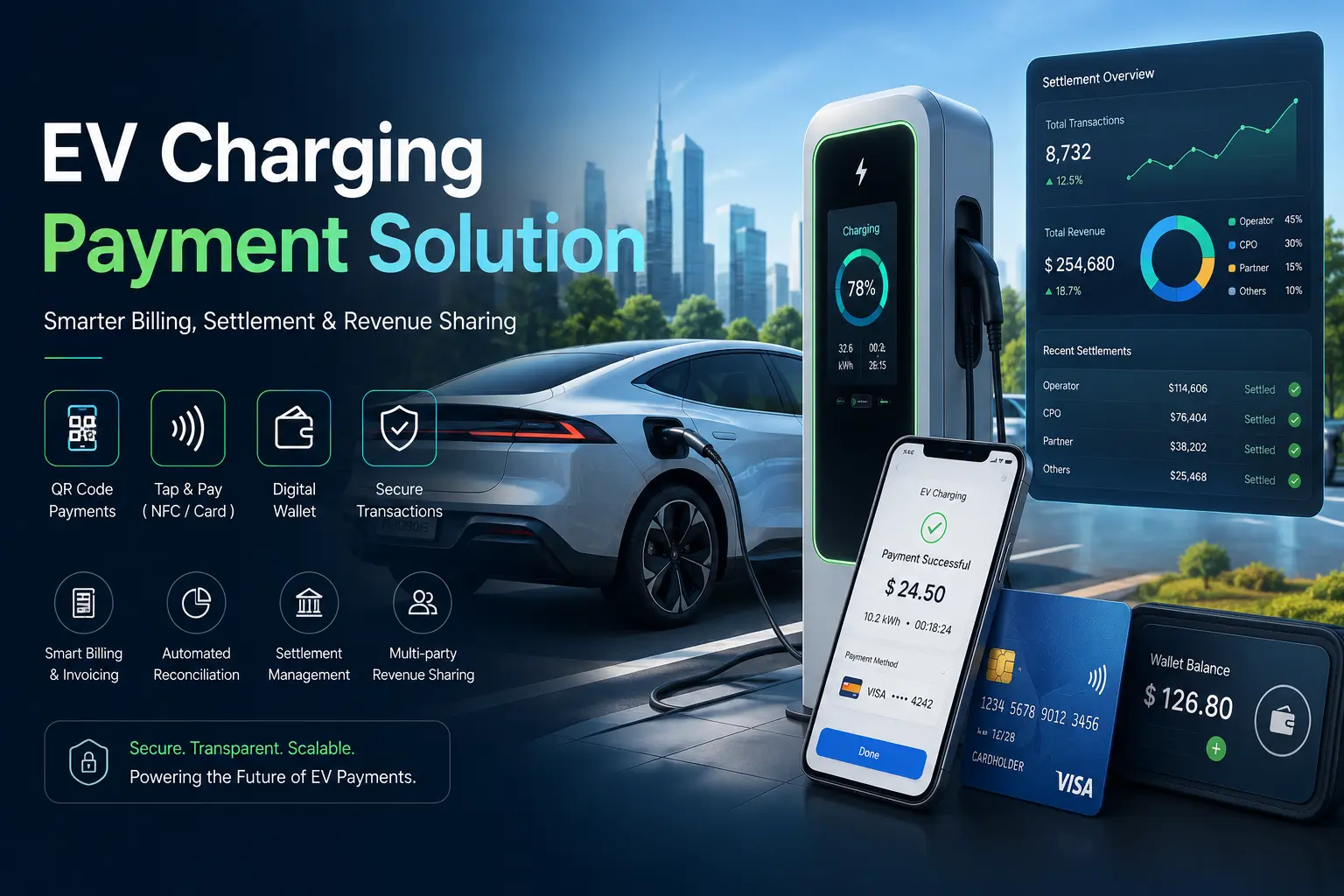 EV Charging Payment Solution for Operators