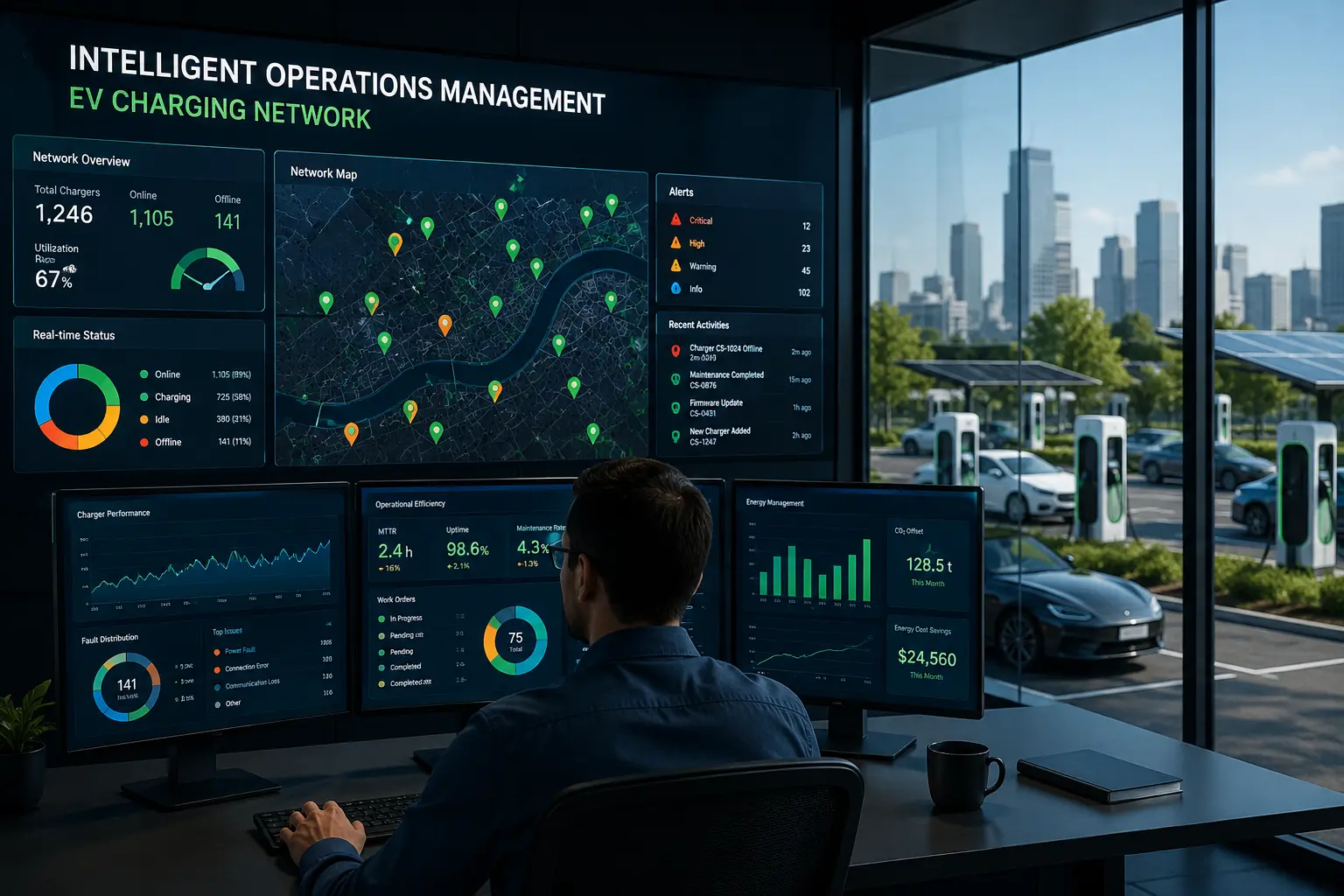 Top 10 Intelligent Operations Management Companies for EV Charging Networks