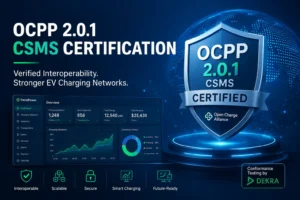 Ampcontrol Achieves OCPP 2.0.1 CSMS Certification Why It Matters for EV Charging Operators