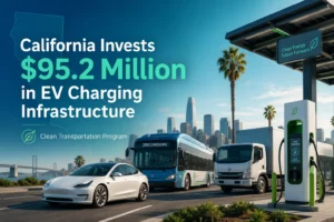 California Invests $95.2 Million in EV Charging Infrastructure