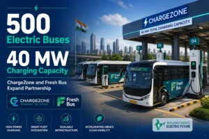 ChargeZone and Fresh Bus Scale to 500 Electric Buses with 40 MW of Charging Capacity