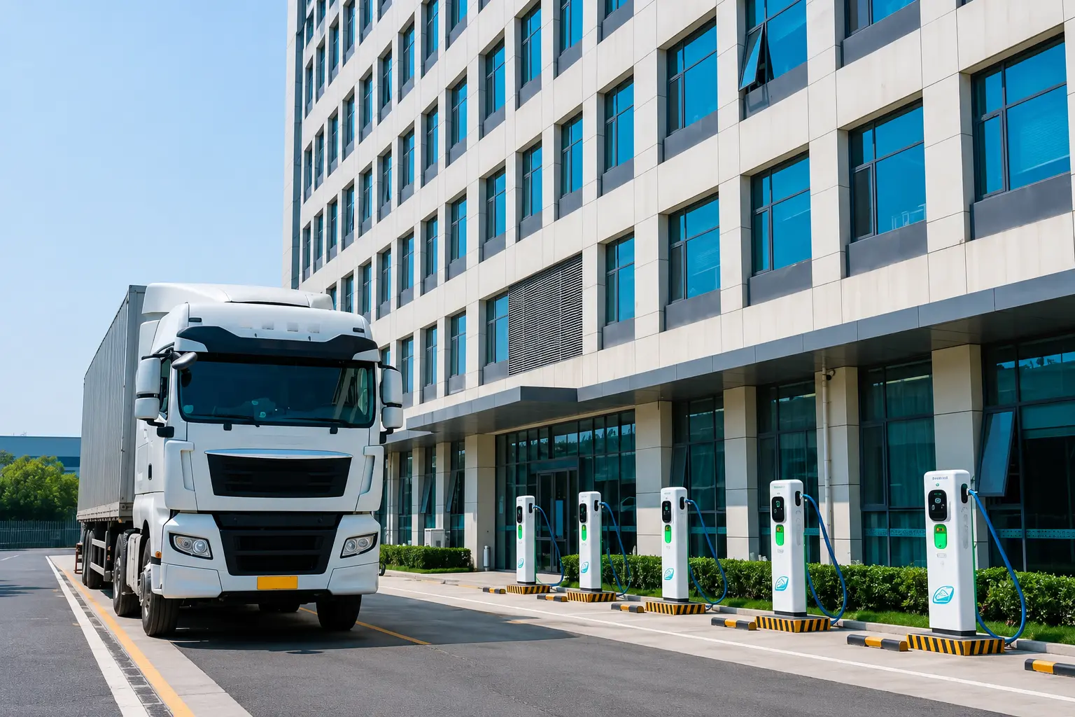 Heavy-Duty Truck Charging Platform Case Study Longqi Power Builds a Connected Charging Network