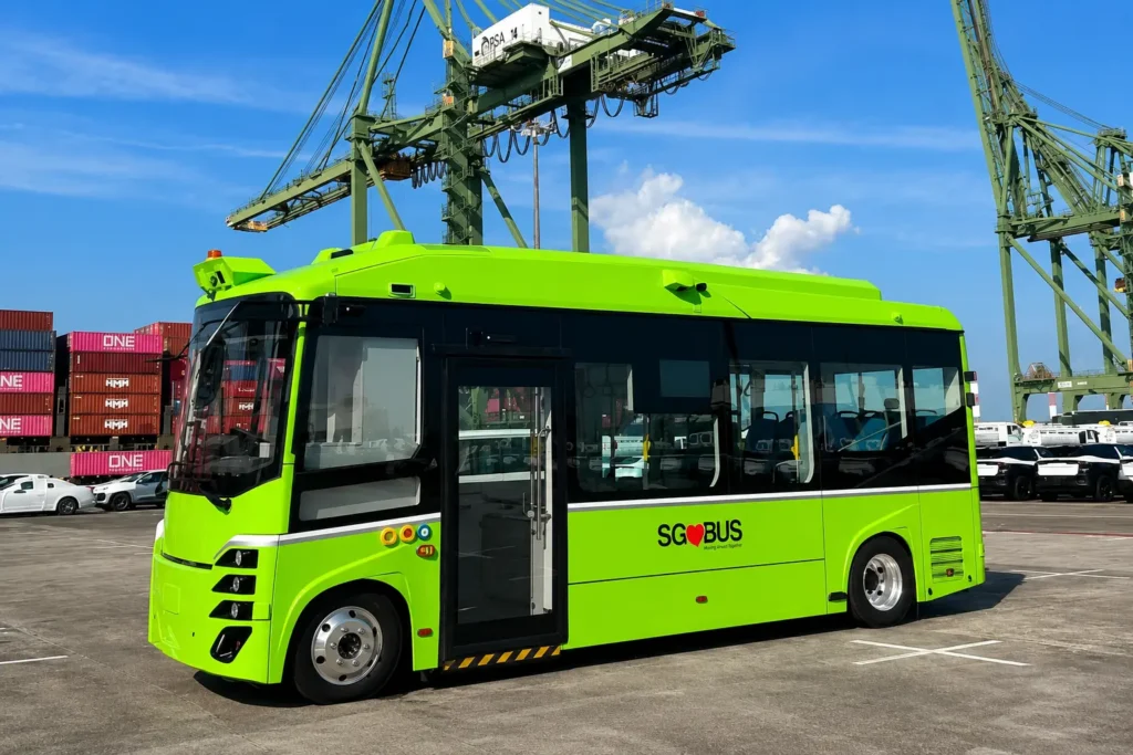 Supporting Singapore’s First National-Level Autonomous Electric Bus Project