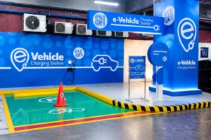 Commercial EV Charging Infrastructure for Smart Parking Facilities