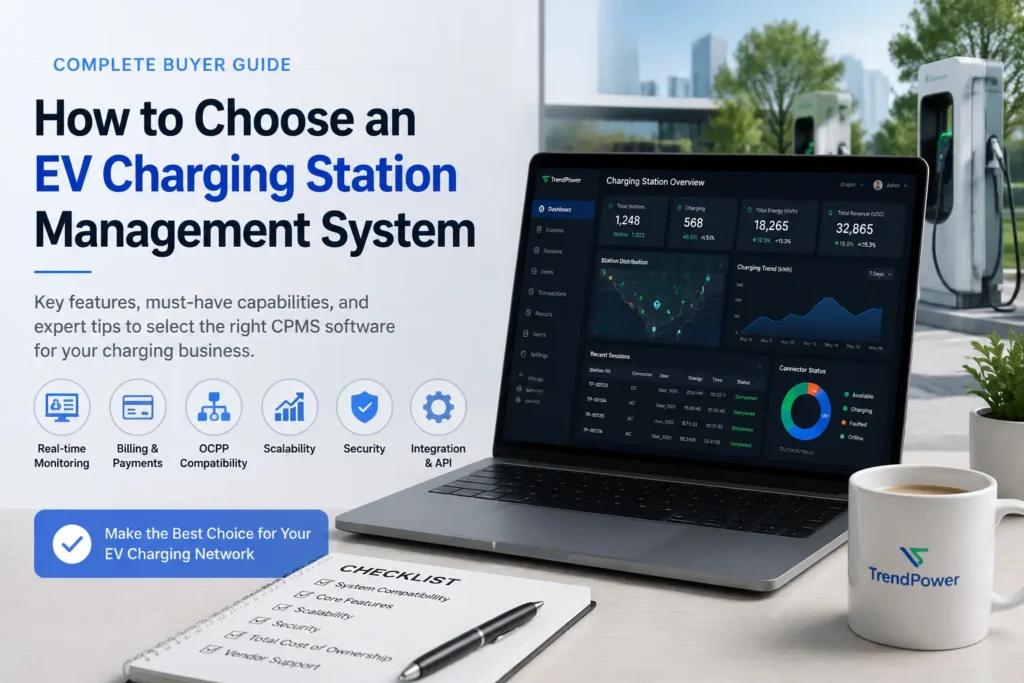 How to Choose an EV Charging Station Management System